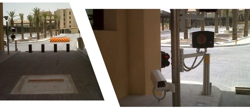 Simtix gate installation at the Intercontinental Hotel, Riyadh